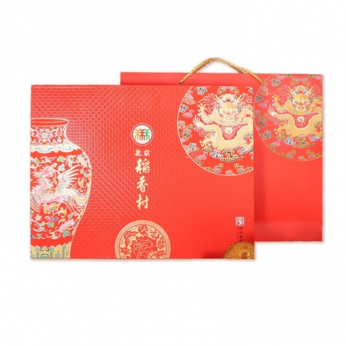北京稻香村京秋有戏月饼礼盒710g