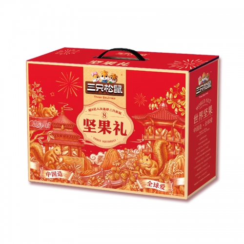 三只松鼠：国红款2101g