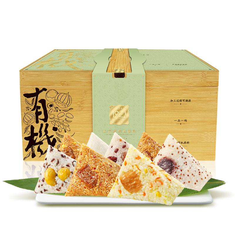 五芳斋传世臻粽·百年有机礼品粽1920g