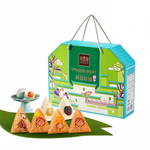 鲜品屋-1.92kg鲜品粽情端午礼盒