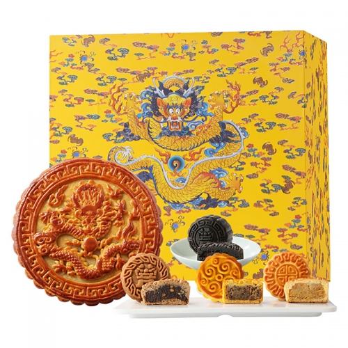 御茶膳房龙镇九州（协）月饼礼盒1320g