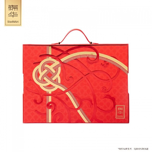 锦华红福迎春礼糕点礼盒963g