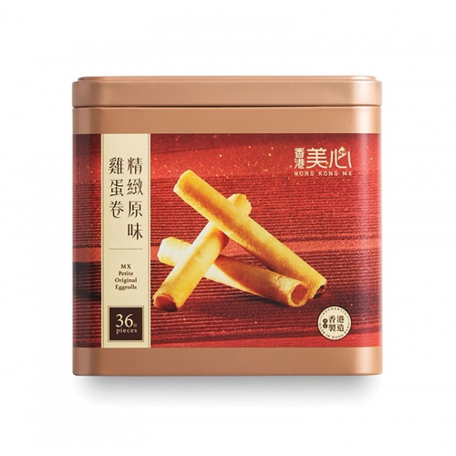 美心精致原味鸡蛋卷礼盒208g（36条装）