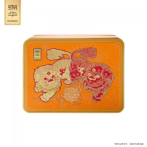 锦华瑞狮纳吉糕点礼盒902g