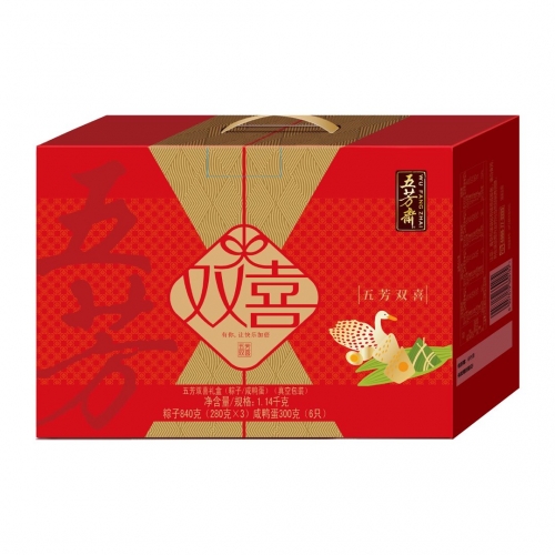五芳斋五芳双喜粽子礼盒1200g