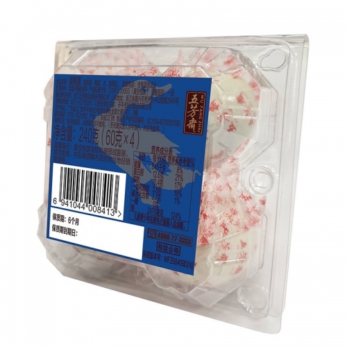 五芳斋真空减盐咸鸭蛋60g*4只