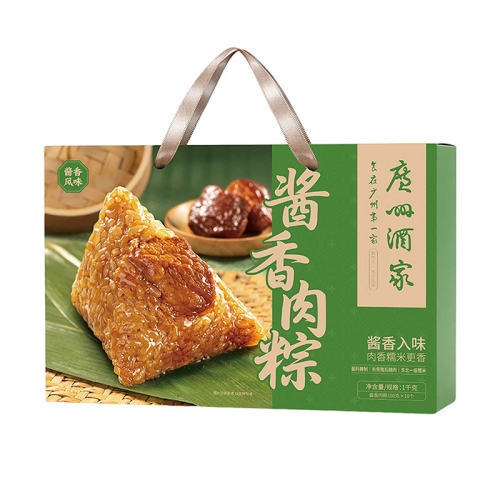 广州酒家酱香肉粽粽子礼盒1000g