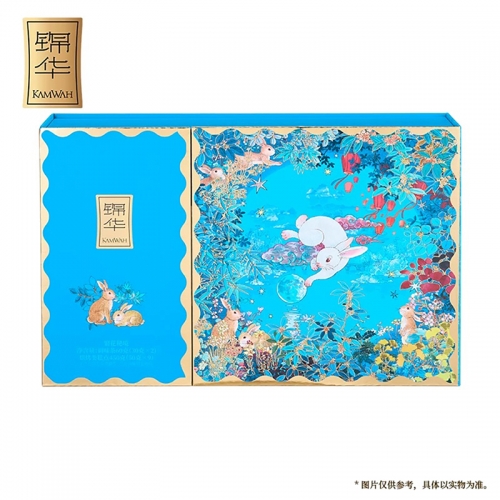 锦华繁花秘境糕点礼盒510g