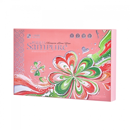 鲜品屋-500g鲜品莲月中秋礼盒(粉）